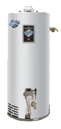 electric and gas model hot water heater